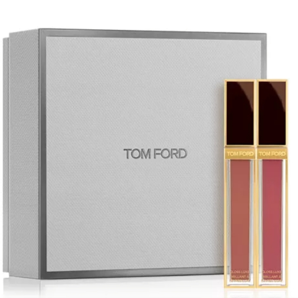 Tom Ford Lip Gloss Luxe Duo Gift Set NIB